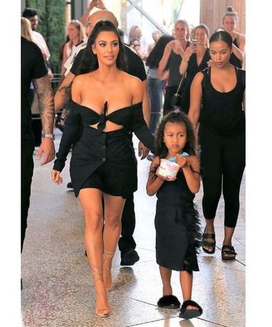 North West Is The Reason Kim Wore Braids To MTV Awards