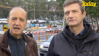 Bulleen residents are upset developers have blocked their driveways for a North-East Link Park and Ride bay. 