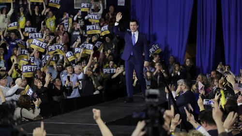Mayor Pete Buttigieg narrowly came second in the New Hampshire primary.