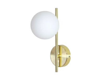 Blisse brass wall sconce