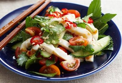 Tuesday: Thai squid salad