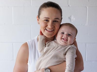 ash barty celebrates son's first birthday