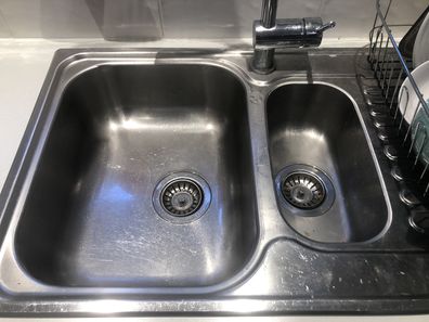 How to deep clean sink hack 