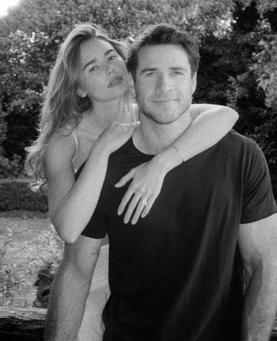 Liam Hemsworth and Gabriella Brooks engaged. 