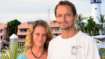 Katherine Tee with husband Marc Horn. (Jeremie Schatz/Phuket Gazette)