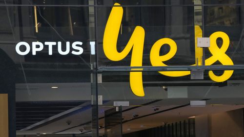 Sydney'deki Optus mağazası