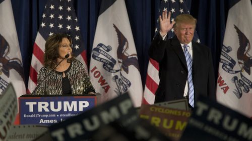 Sarah Palin cancels Donald Trump rally due to husband Todd's serious snow mobile crash