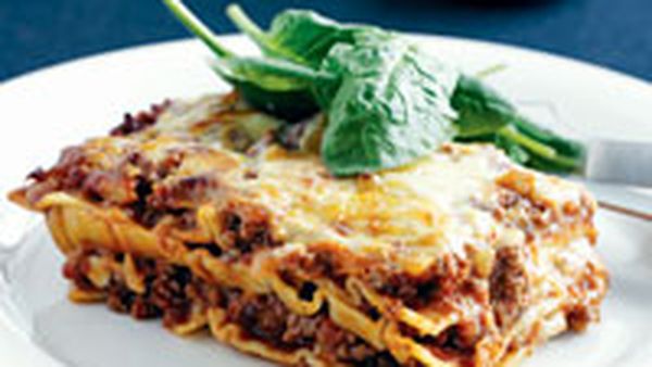 Easy lasagne