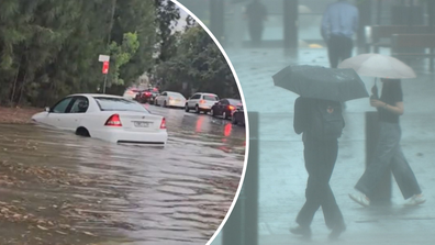 Sydney flooding and rain