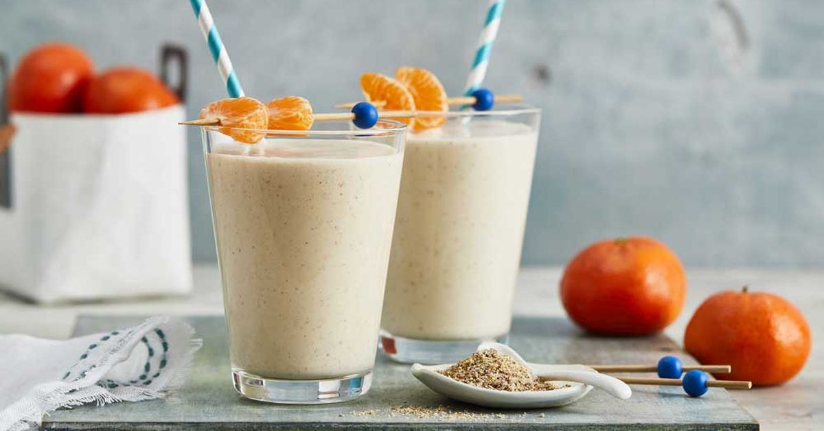 Mandarin Breakfast Smoothie - Downshiftology