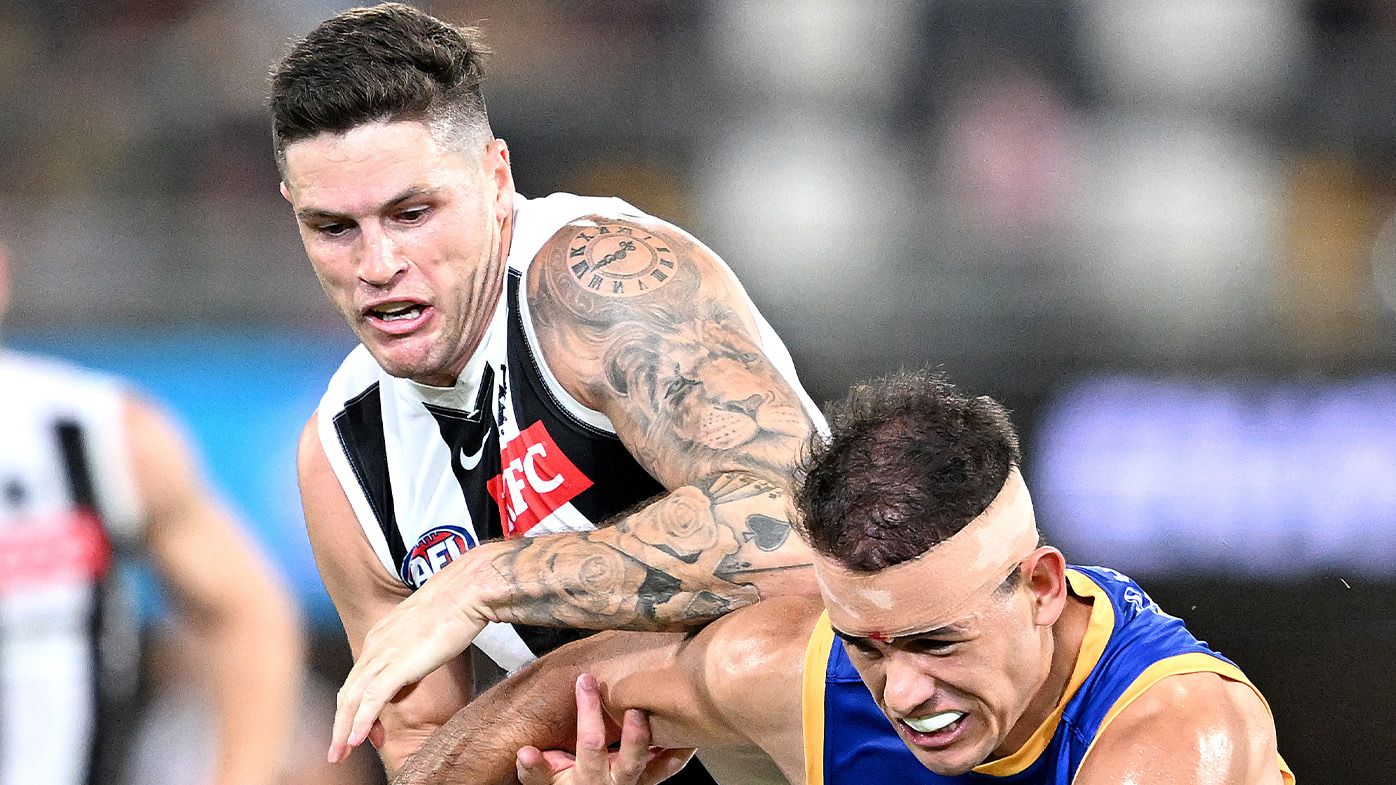 Collingwood coach denies Jack Crisp video controversy derailed Magpies in defeat