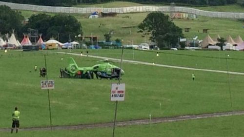 Man dies after catching fire at site of Glastonbury music festival in UK