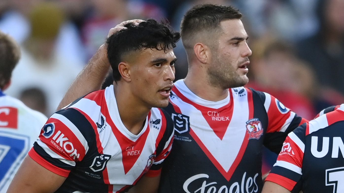 Joseph Suaalii hit with heavy ban for lifting knee on Bulldogs skipper