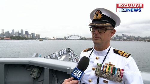 “I couldn’t be more proud,” Commander Marcus Buttler told 9News
