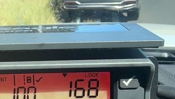 A 35-year-old international driver was caught travelling 168kph in a signposted 100kph zone.