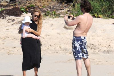 Rachel Zoe enjoyed some time out with the fam in St Barts