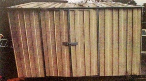 The shed where the boy was kept. (NSW Police)