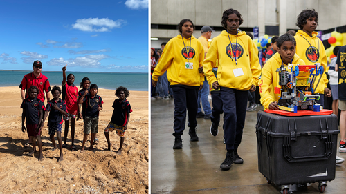 'They're incredibly brave': How a remote primary school in Arnhem Land took on the world with their robotics