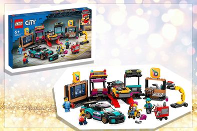 9PR: Lego City Custom Car Garage Building Toy Set