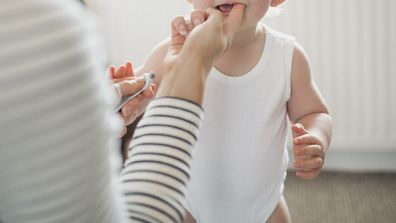 The mum admits she used too much of the product.