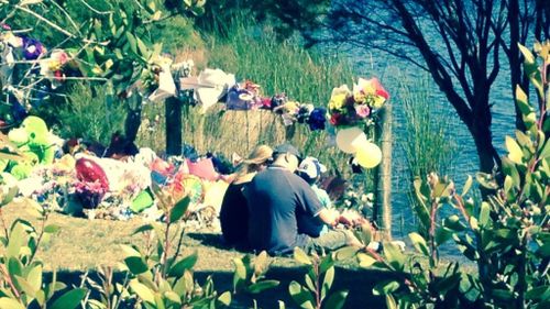 Toddler Sam Trott's family visits the park where he drowned