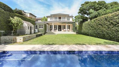 Jackie 'O' Henderson and Lee Henderson's Vaucluse home.