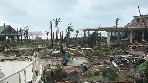 The devastation in St. Martin.  (AP)