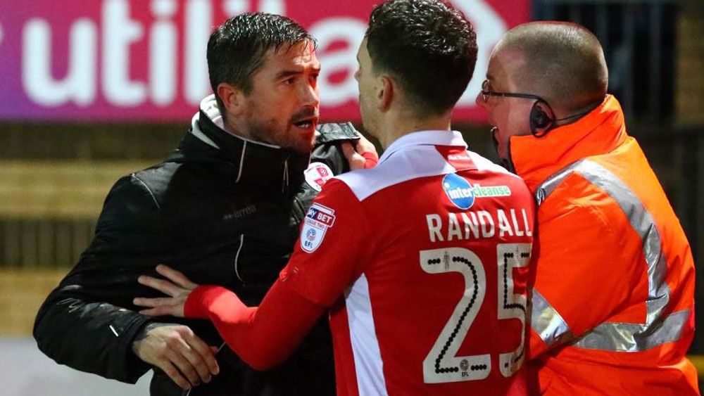 Former Socceroo Harry Kewell claims Crawley Town fan confrontation 'exaggerated'