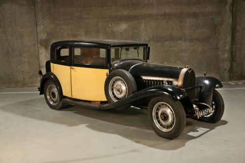 The 1923 Bugatti Type 49 Berline.