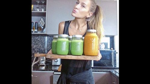 Ms Anthony – who promotes a vegan, plant-based diet, once made headlines for consuming up to 20 bananas a day while six months pregnant.