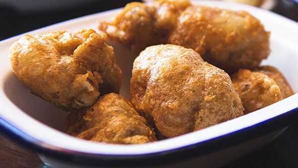 The Last Jar's Guinness-battered oysters (Alberto Zimmermann)