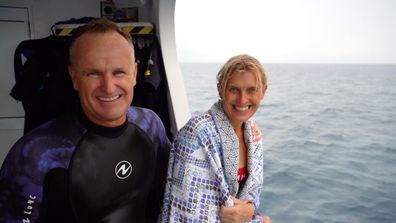John and Jenny Edmondson from Wavelength Reef Cruises