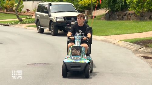 The 19 year-old has become known in the Gold Coast community for his efforts regarding the Containers For Change program.