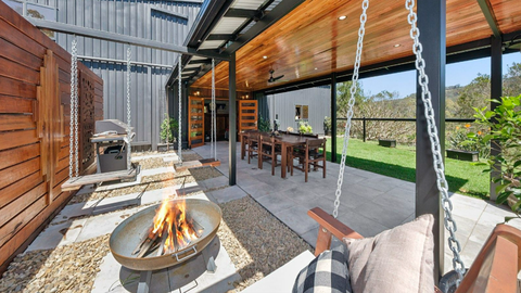 A shed house or 'shouse' in Putty, New South Wales, has hit the market.
