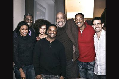 Will Smith posted a Facebook pic of the gang together at a charity event in December 2011, held by Karyn Parsons (Hilary).<br/><br/>Left to right: Tatyana Ali (Ashley), Karyn Parsons (Hilary), Alfonso Ribeiro (Carlton), James Avery (Philip) and Will Smith (Will) with other friends.<br/><br/>Image: Facebook/Will Smith