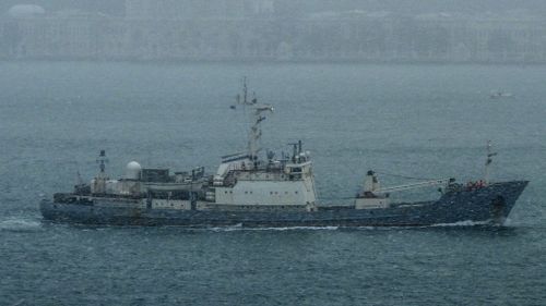 Russian spy ship sinks off Turkey after collision