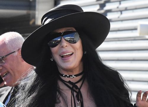 Pop icon Cher has arrived in Sydney for the Mardi Gras. (9NEWS)