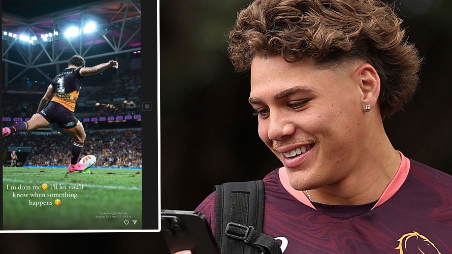 Broncos star Reece Walsh laughed off reports of a $5.5m contract extension.