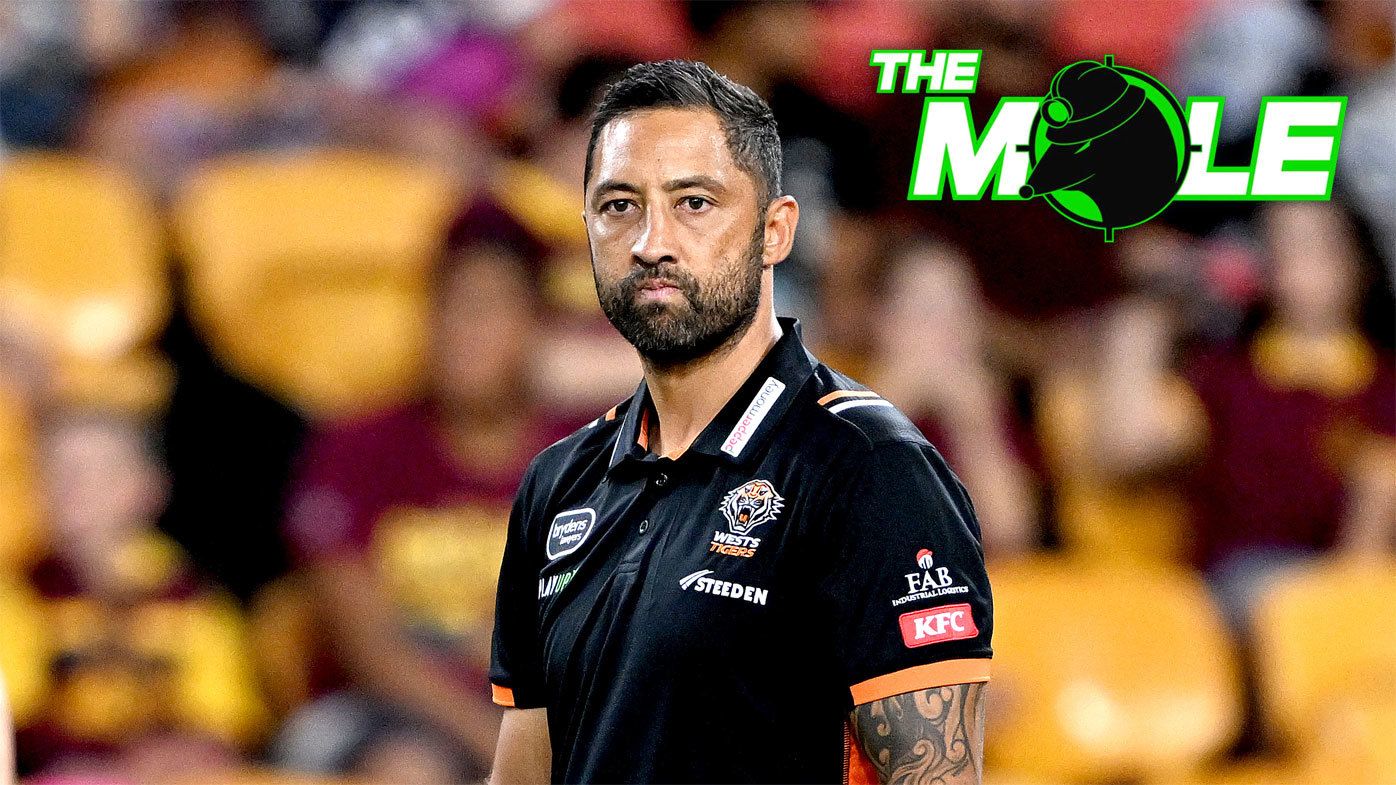 Wests Tigers assistant coach Benji Marshall.