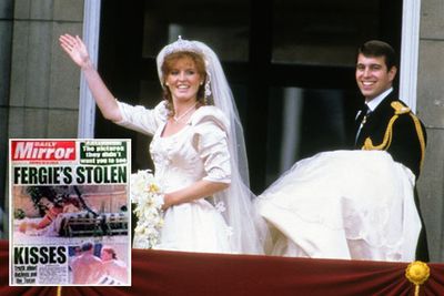 In 1992 a topless Sarah Ferguson was photographed getting her toes sucked by her American financial adviser … while she was still married to Prince Andrew.