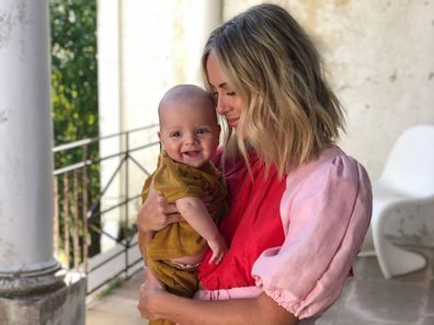 Sylvia Jeffreys with her son Oscar