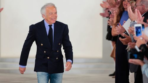 American designer Ralph Lauren to step down as CEO of his fashion empire