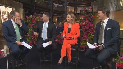 Tony Jones loses tooth live on air