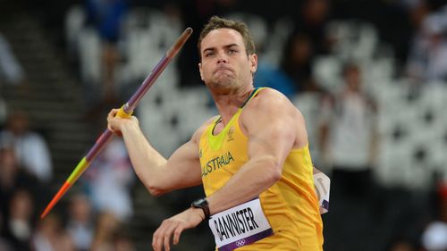 Australian javelin thrower Jarrod Bannister. (AAP)