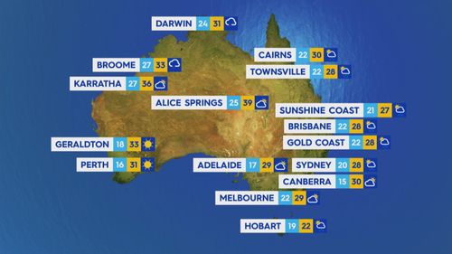 National weather forecast Feb 20, 2021.