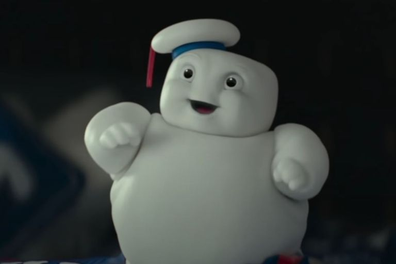 The Marshmallow Man is back as you've never seen him before in 'Ghostbusters: Afterlife'.