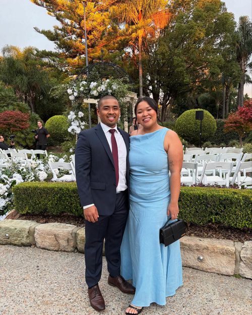 Linh Hoang and fiance