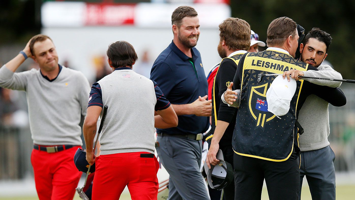 Marc Leishman, Abraham Ancer, Justin Thomas, Rickie Fowler