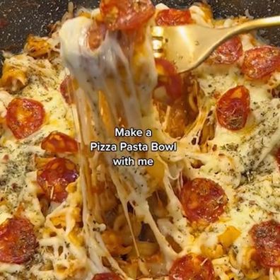 Pizza pasta bowl recipe