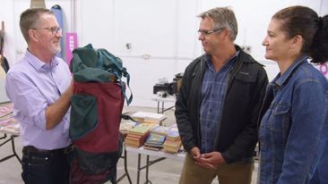 Why leaving organising until 'later' has left Rob and Sharon with a clutter problem